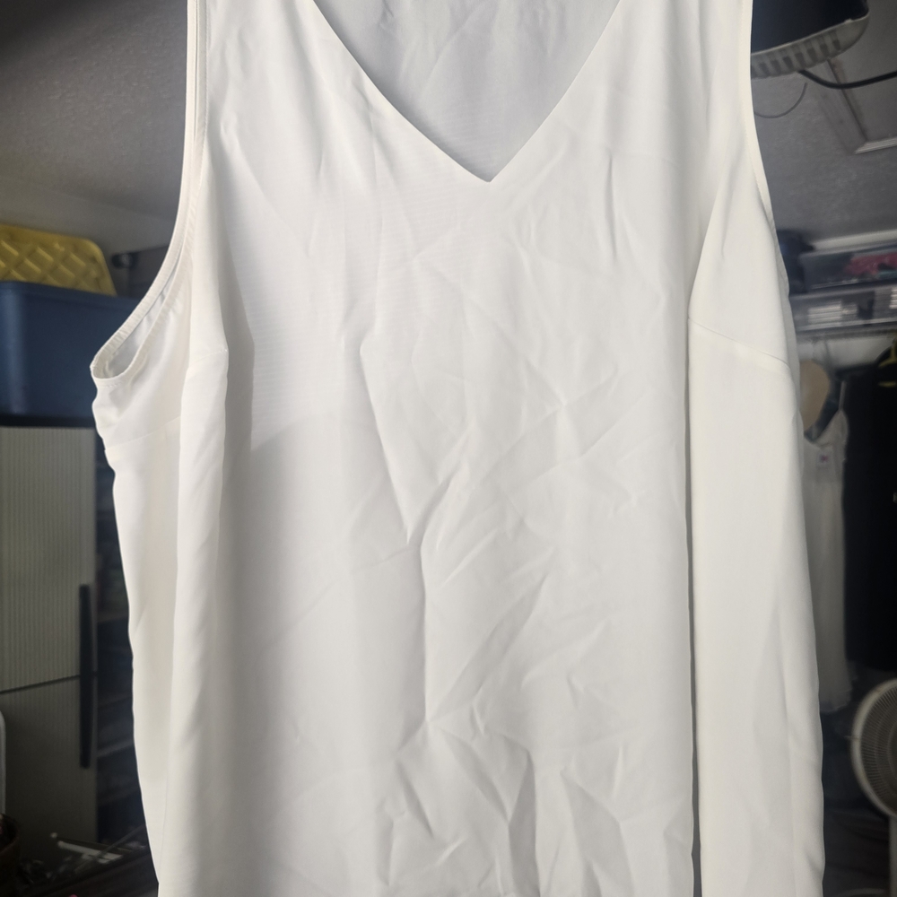 Nine West White Tank Top